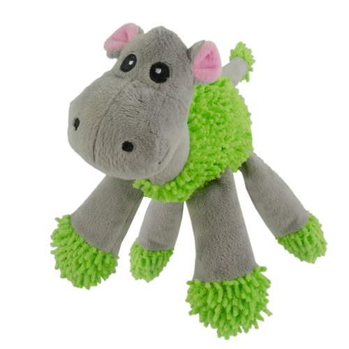 Hračka pro psy - Fuzzle with 5 squeakers Hippo