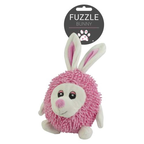 Hračka pro psy - Fuzzle with squeaker Bunny