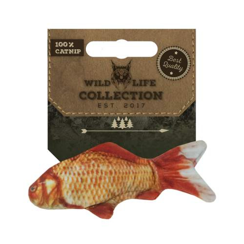 Hračka pro kočky - Wild Life Collection Wild Life Cat Goldfish