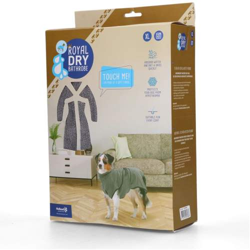 Vodítka, obojky a postroje pro psy - Royal Dry Bathrobe For Dogs XL