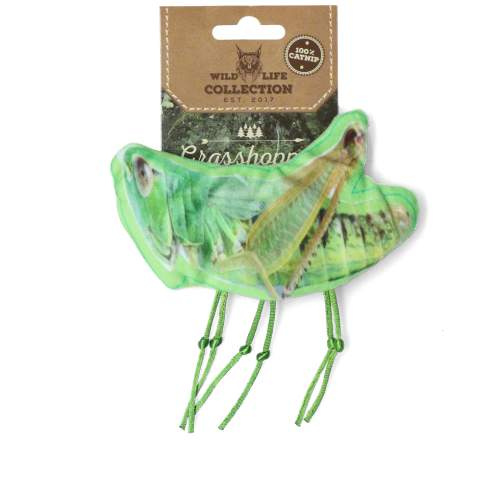 Hračka pro kočky - Wild Life Collection Wild Life Cat Grasshopper