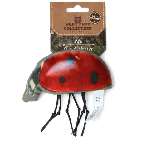 Hračka pro kočky - Wild Life Collection Wild Life Cat Ladybug