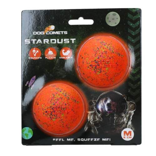 Hračka pro psy - Dog Comets Stardust Orange M (2-Pack)