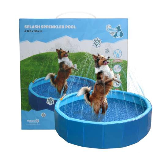 Coolpets Splash Sprinkler bazén na léto, vel. 120cm