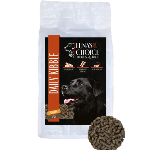Granule pro psy - Luna's Choice Adult Chicken/Rice 4 kg