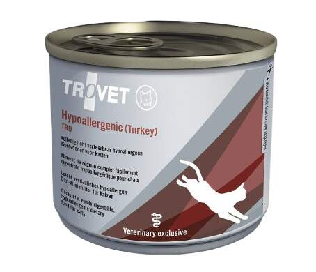 Trovet kočka TRD konzerva krůta 200g