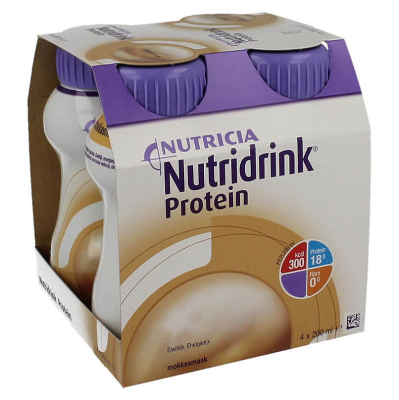 NUTRIDRINK COMPACT S PŘÍCHUTÍ KÁVY perorální roztok 4X125ML