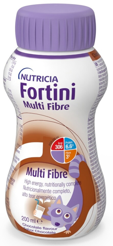FORTINI Multifibre pro děti s příchutí čokoláda 200 ml