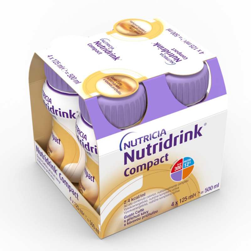 Nutridrink Compact s přích.kávy 4x125ml