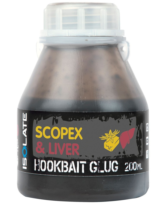 Shimano dip isolate hookbait dip scopex liver 200 ml