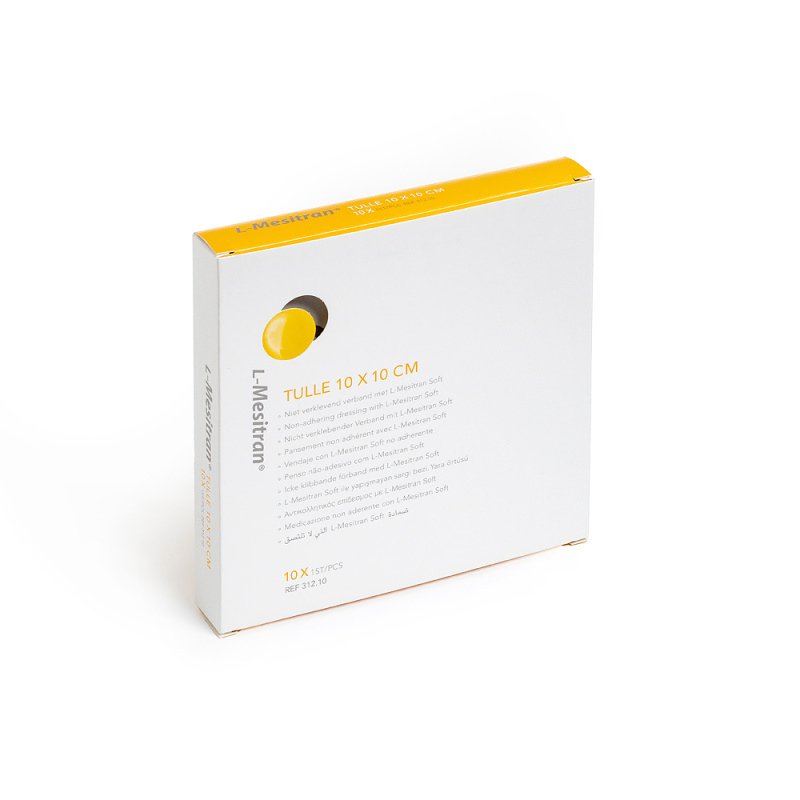 L-MESITRAN Tulle 10x10 cm 10 ks