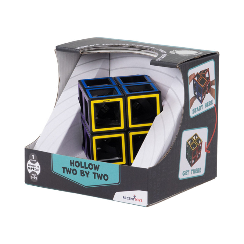 RECENTTOYS Hollow Cube 2 na 2 - hlavolam