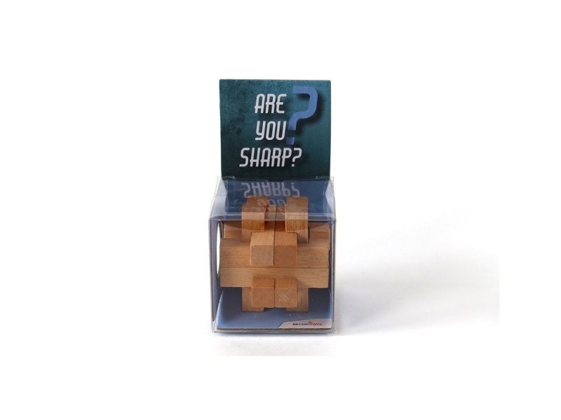 RECENTTOYS Are you Sharp - hra z kategorie Domino, hlavolamy