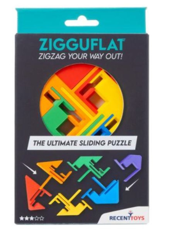 RECENTTOYS Zigguflat Puzzle