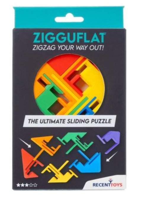RECENTTOYS Zigguflat Puzzle