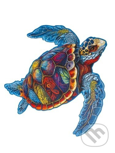 Recenttoys dřevěné puzzle - želva