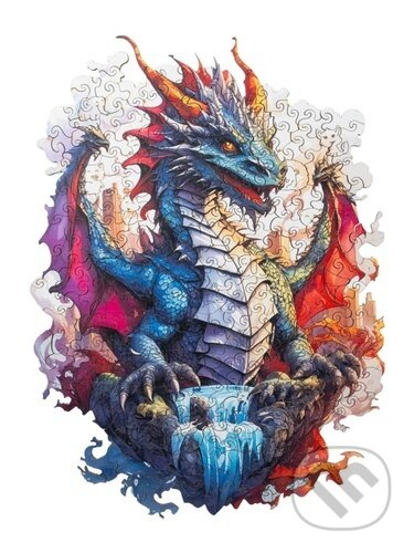 Recenttoys dřevěné puzzle - drak