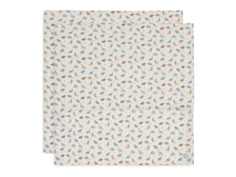 Jollein Pleny zavinovací 2ks 115x115 cm Roarsome