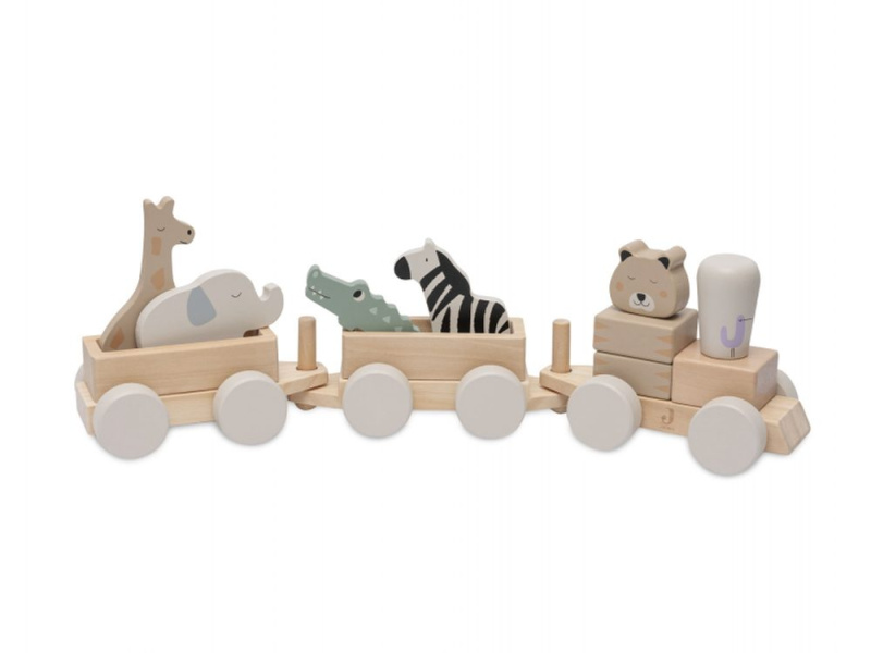 Vláčik drevený Jungle Jambo