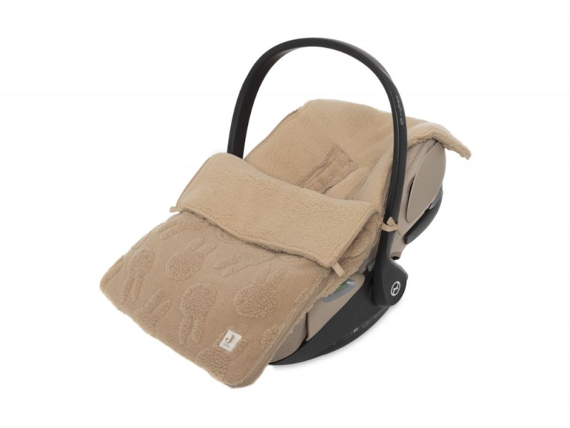 Jollein Fusak do autosedačky Miffy Jacquard Teddy Biscuit