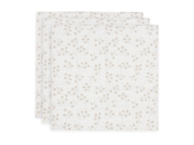 Jollein Pleny 3 ks 70x70 cm Leafy Dreams