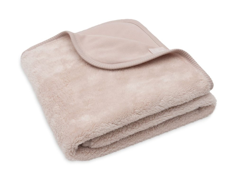 Jollein Deka 75x100cm Basic Sherpa Silk Rose