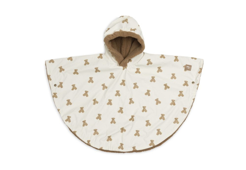 Jollein Pončo fleece voděodolné Mini Teddy Bear