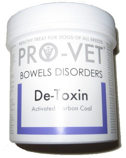 PRO-VET DE-TOXIN S AKTIVNÍM UHLÍM 90tbl.