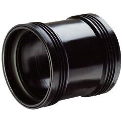 Černá spojka 110 mm s dorazem