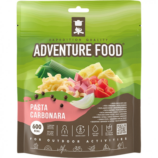 Adventure Food Pasta Carbonara, lyofilizované jídlo
