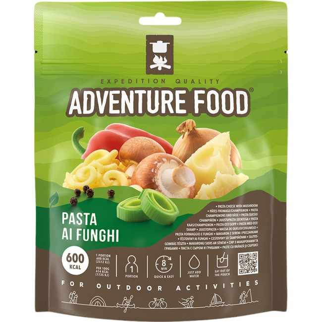 Adventure Food Pasta ai Funghi, lyofilizované jídlo