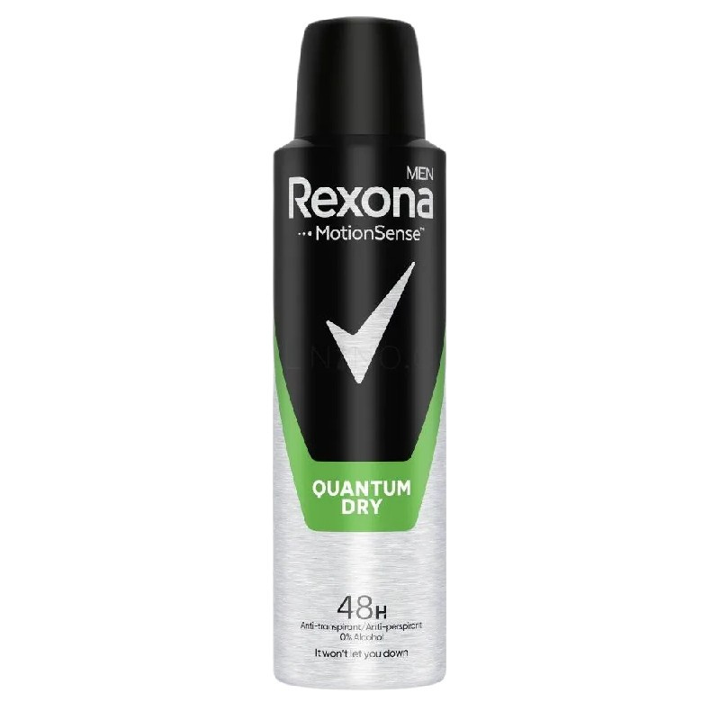 Rexona Men Antiperspirant antiperspirant ve spreji Dry Quantum 150 ml