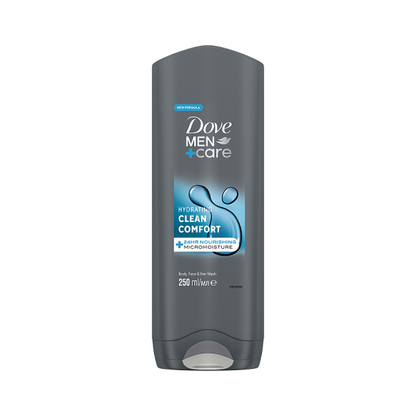 DOVE SG 250ML MEN CLEAN COMFORT