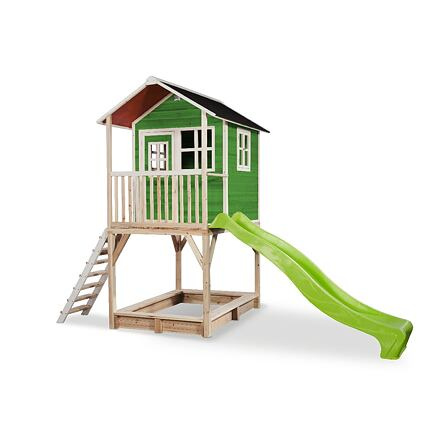 EXIT TOYS Zahradní cedrový domeček Exit Loft 700 zelený