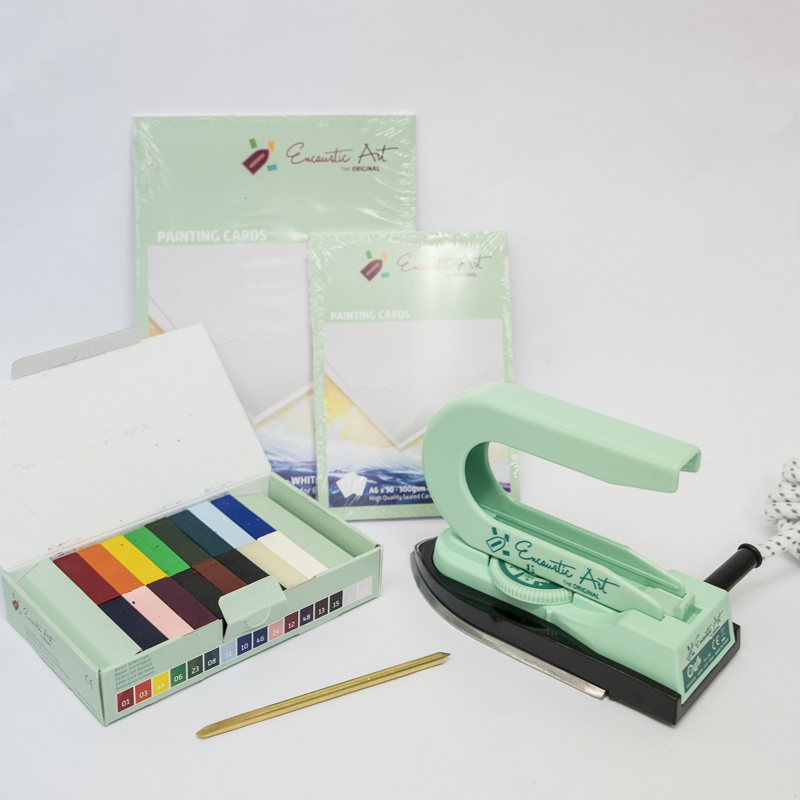 Enkaustická žehlička startovací sada