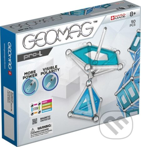Geomag Pro-L (50 dílků) - hra z kategorie Stavebnice