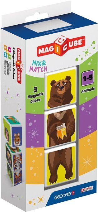 Stavebnice Magicube Zvířata 3 pcs