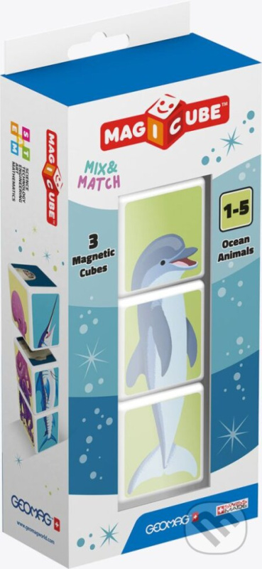 Magicube Ocean animals 3 dílků - hra z kategorie Stavebnice