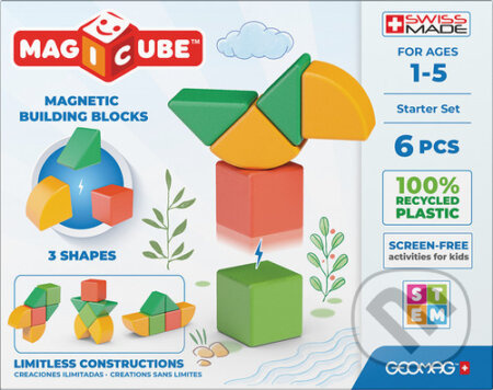 Stavebnice Magicube - Shapes 6 pcs - hra z kategorie Stavebnice