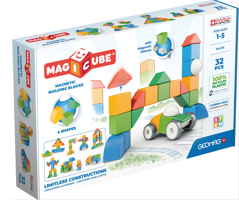 GEOMAG Magicube Shapes 32 dílků