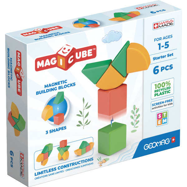 Geomag Magicube Shapes (6 dílků) - hra z kategorie Stavebnice