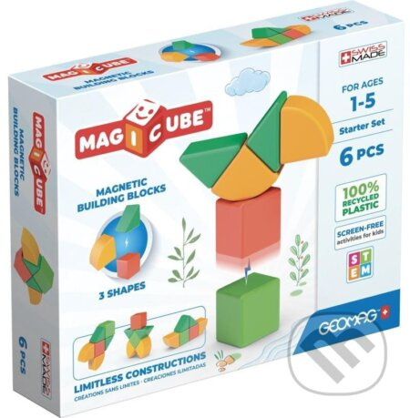 Geomag Magicube Shapes (6 dílků) - hra z kategorie Stavebnice