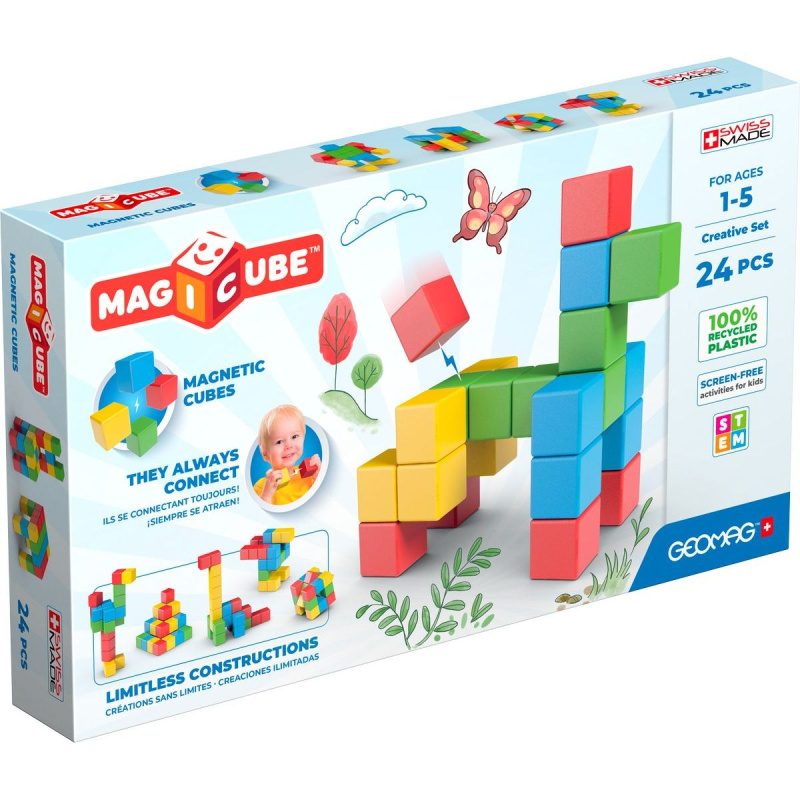 Geomag Magicube Creative (24 dílků) - hra z kategorie Stavebnice