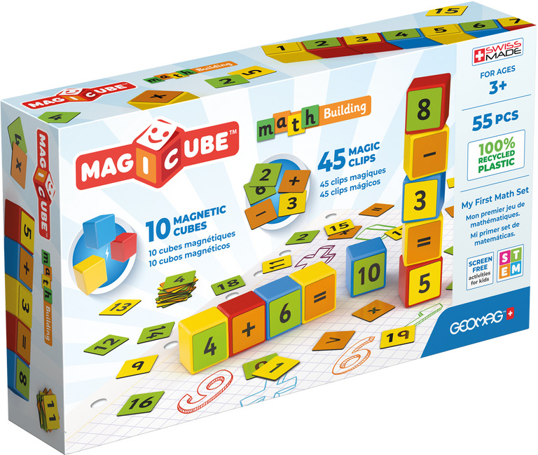 Geomag Magicube »Math Building RE Clips 55«