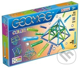 Stavebnice Geomag Color 91 pcs - hra z kategorie Stavebnice