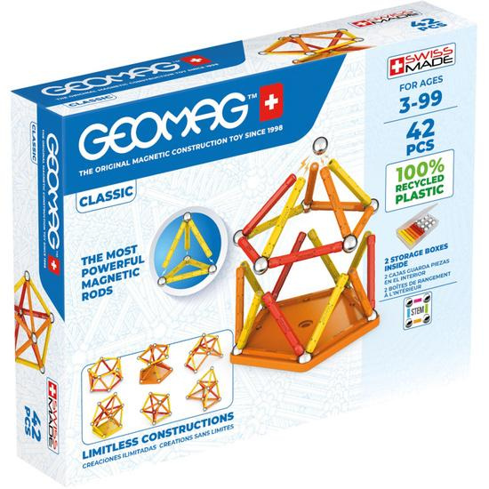 Geomag Classic 42 dílků - hra z kategorie Stavebnice