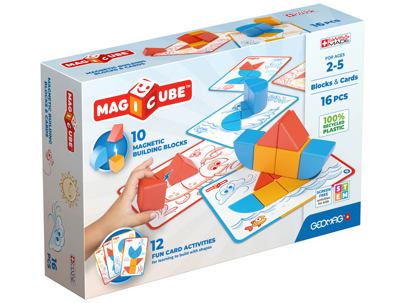 GEOMAG Magicube Blocks&Cards 16 dílků