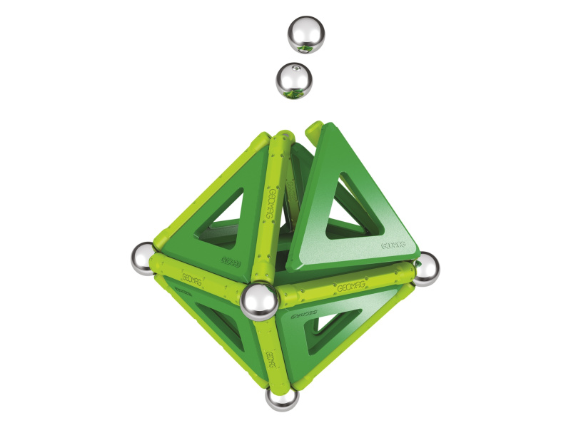 Geomag Magnetická stavebnice (klasické dílky, zelená)