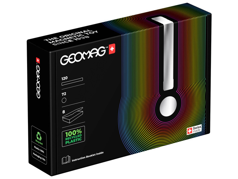 Geomag Compact Recycled Glow Masterbox 192 ks