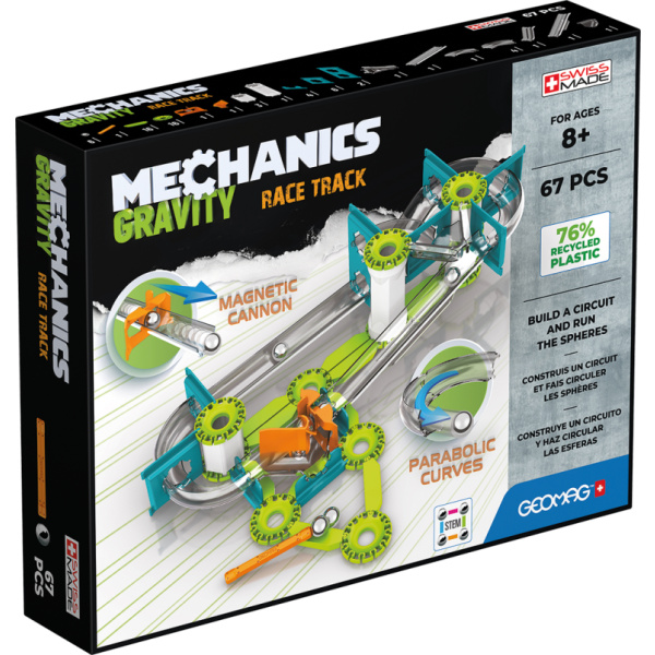 Stavebnice Geomag Mechanics Gravity 67 ks - hra z kategorie Stavebnice